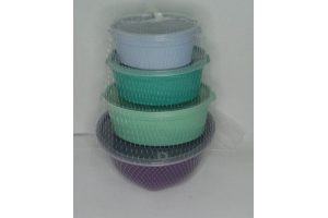 KIT 3 BALDE 5L PRETO REF-000025