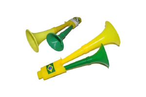 BUZINA CORNETA DUPLA BRASIL WINCY FBA0524