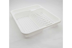 ESCORREDOR PRATOS BRANCO REF-VP0033