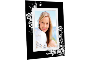 PORTA RETRATO DE VIDRO 10X15CM REF-FFBZ182218