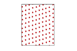 SACO P/ PRESENTE TRANSP AMOR VERMELHO 58CMX89CM UNIDADE COD.5087-914